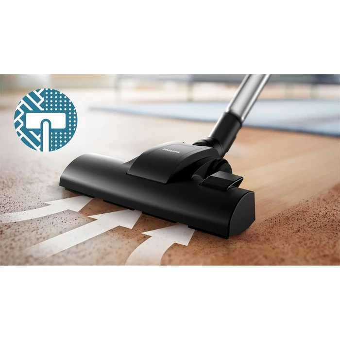 Ηλεκτρική Σκούπα Philips Input Power 800W Dust 1.3 L Cylinder Bagless Black Xb1142 10