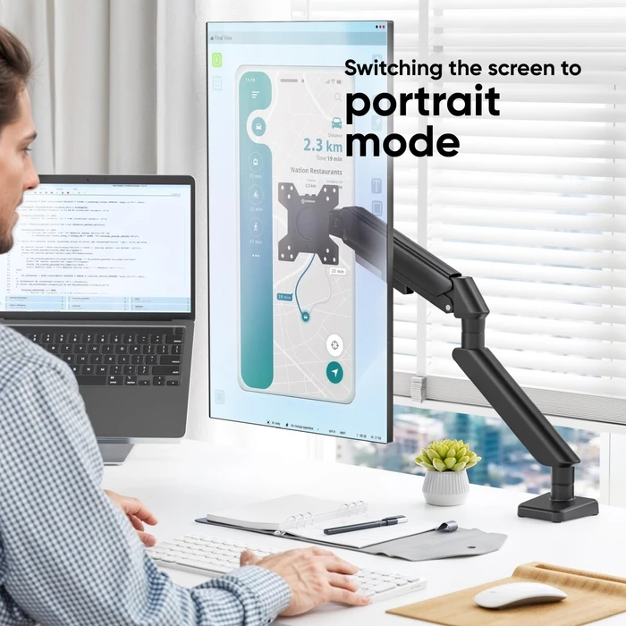 Βάση Monitor Onkron Desk Mount 13-32" Black G45-B
