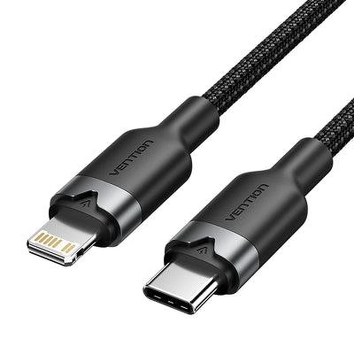 Καλώδιο USB-C προς Lightning 2 m - VENTION LALBH, Μαύρο