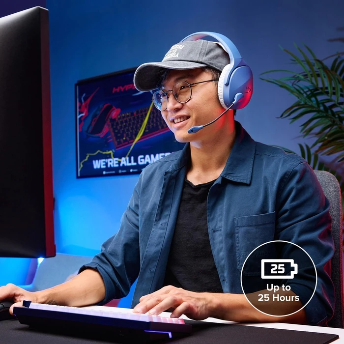 Gaming Headset Hyperx Hyperx Cloud Jet Wrl Gam Blu Am7A0Aa