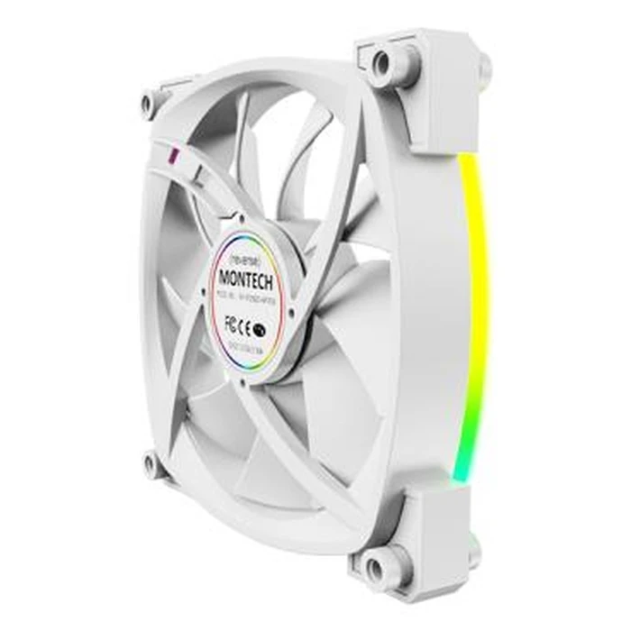 Case Fan 12cm Montech Rx120 Pwm White Montech