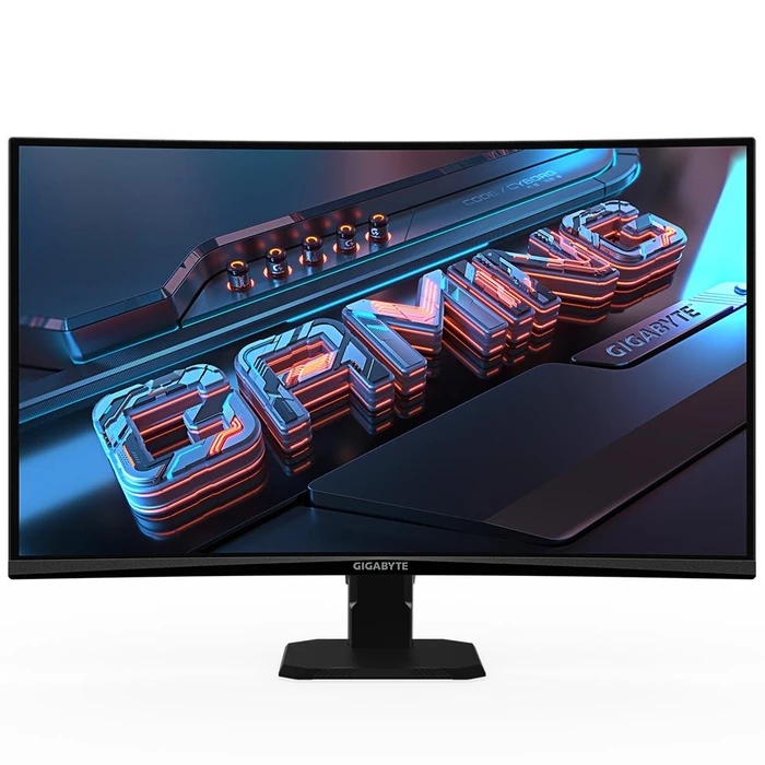 Monitor 27" Gigabyte Gs27Fc Gaming Curved VA 1920X1080 16:9 180Hz Matte Tilt Black