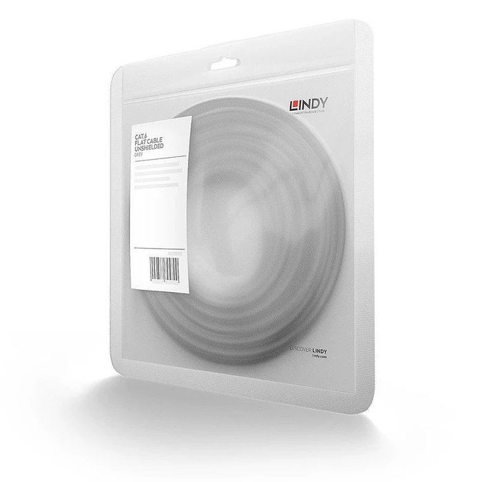 Καλώδιο Δικτύου Lindy Cat6 U/Utp 3M/Grey 47493