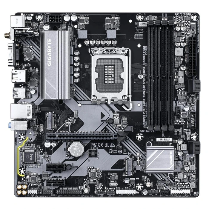 Motherboard Gigabyte / Intel B760 Express / Lga1700 / Micro-Atx / DDR5 / B760Md3Hpwifi61.0