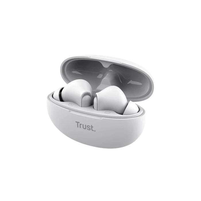 Bluetooth Handsfree Trust Earbuds Yavi Bt Enc White 25172