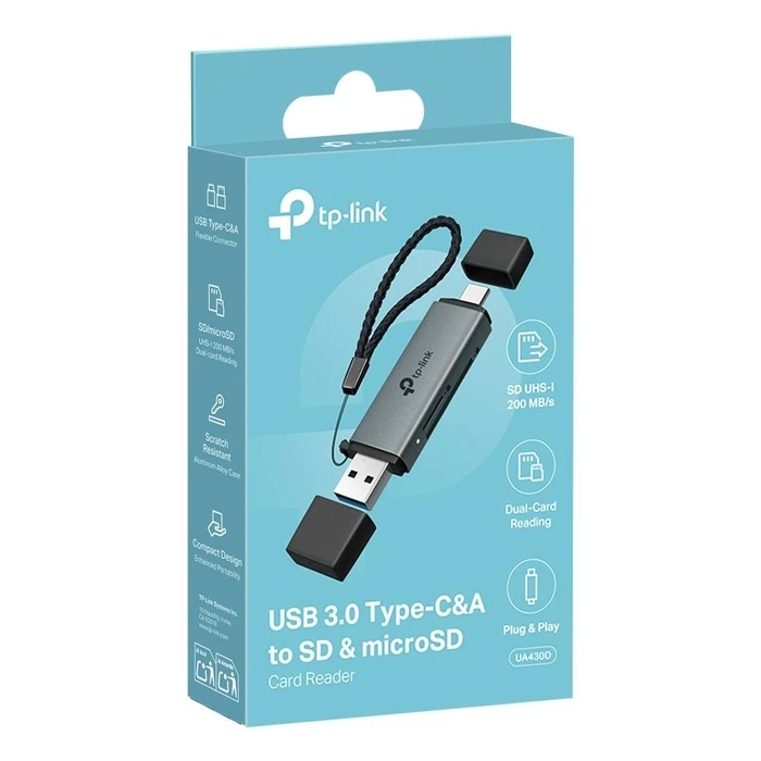 Card Reader TP-Link Usb-C Sd&Microsd Ua430D