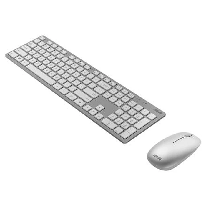 Σετ Πληκτρολόγιο & Ποντίκι Ασύρματο Asus Opt. W5000/White 90Xb0430-Bkm3D0