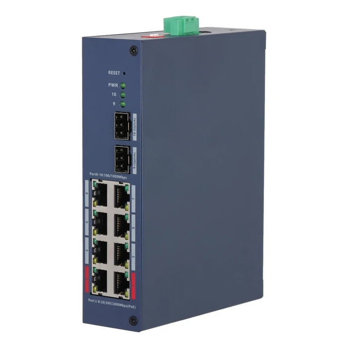 Dahua CHS4210-8GT-110 10-Port Cloud Managed Hardened Gigabit Switch (8 PoE)