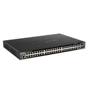 Network Switch D-Link 52-P SMART MANAGED POE+ 