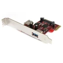 Controller StarTech PCIE USB 3 CARD 1 INT + 1 EXT