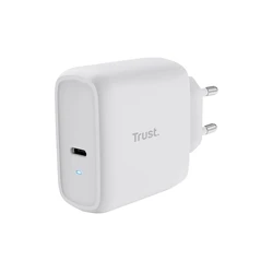 Φορτιστής Πρίζας Trust MAXO 65W USB-C White