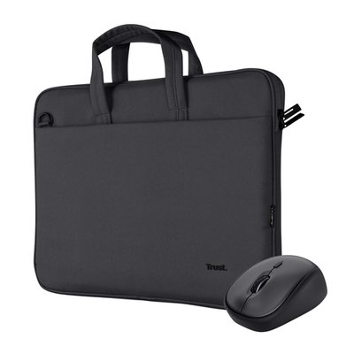 Product Τσάντα Laptop Trust BOLOGNA BAG AND MOUSE SET Black base image