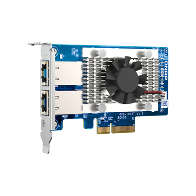 Product Κάρτα Δικτύου Qnap 2PORT BASET 10GBE NW EXP CARD base image