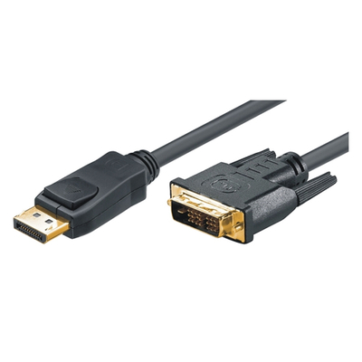 Product Καλώδιο DP M-CAB 1M DVI M-M Black base image