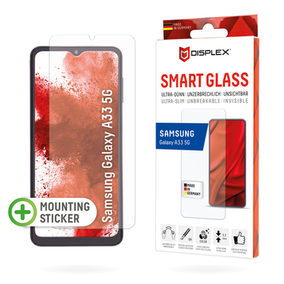 Product Screen Protector E.V.I. DISPLEX SMART Glass Galaxy A33 5G base image