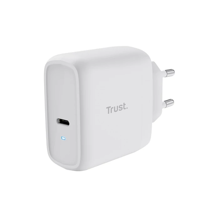 Φορτιστής Πρίζας Trust MAXO 65W USB-C White