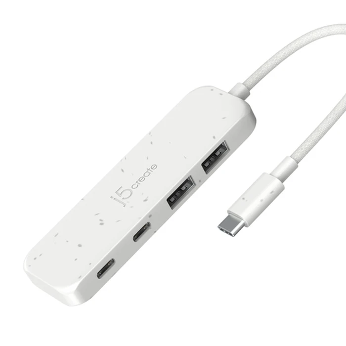 USB Hub J5create ECO-FRIENDLY USB-C to 4-PORT