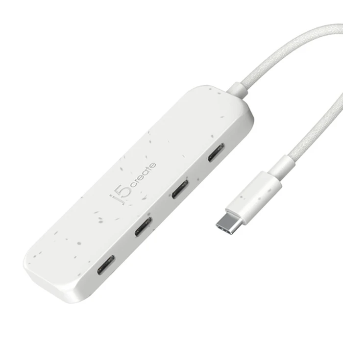 USB Hub J5create ECO-FRIENDLY USB-C to 4-PORT