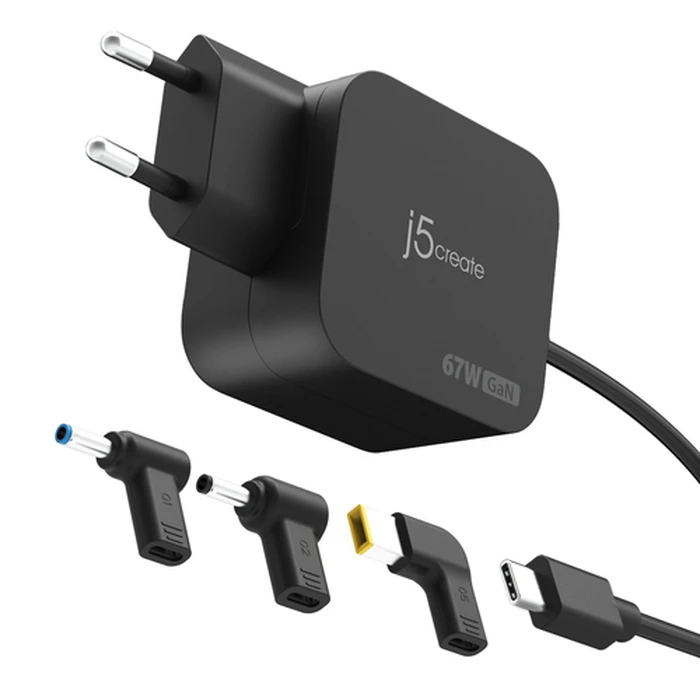 Φορτιστής Laptop J5create 67W GAN PD USB-C MINI CHARGER