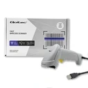 Barcode Scanner Qoltec 50877 Laser 1D ,USB ,White