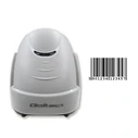 Barcode Scanner Qoltec 50877 Laser 1D ,USB ,White