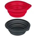 Trixie Travel Bowl, silicone, foldable 2 l/22 cm diameter