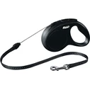 Λουράκι σκύλου Flexi New CLASSIC 5 m Black Retractable
