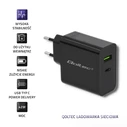 Φορτιστής Πρίζας Qoltec 51717 | 42W | 5-20V | 2.25-3A | USB type C PD | USB | Black