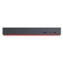 Docking Station Lenovo 40AN0135EU Wired Thunderbolt 3 Black, Red