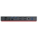 Docking Station Lenovo 40AN0135EU Wired Thunderbolt 3 Black, Red