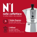 Μπρίκι Espresso Bialetti Moka Express 0.2 L Aluminium,Black