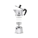 Μπρίκι Espresso Bialetti Moka Express 0.2 L Aluminium,Black