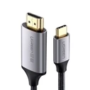 Καλώδιο USB USB-C to HDMI UGREEN 4K UHD 1.5m (black)