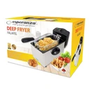 Φριτέζα Esperanza EKG010 Deep Fryer 3 L, 2000W Inox
