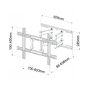 Βάση Τηλεόραση TV bracket 40 "-80" 60 kg ART AR-87
