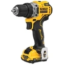 Δραπανοκατσάβιδο DEWALT DCD701D2-QW Cordless 2x 12V 2Ah XR TSTAK Black, Yellow