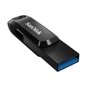 USB Flash 256GB SanDisk Ultra Dual Go Type-A / Type-C 3.2 Gen 1 (3.1 Gen 1) Black