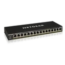 Network Switch Netgear GS316PP Unmanaged Gigabit (10/100/1000) (PoE) Black