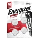 Μπαταρίες Ρολογιών Energizer CR2025 4 PIECES