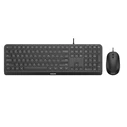 Σετ Πληκτρολόγιο Και Ποντίκι Philips 2000 series SPT6207B/00 USB US English Black