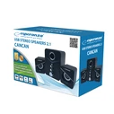 Ηχεία Esperanza EP153 USB 2.1 Set 6 W Black