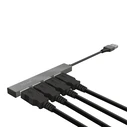 USB Hub Trust Halyx 2.0 480 Mbit/s Aluminium