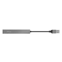 USB Hub Trust Halyx 2.0 480 Mbit/s Aluminium