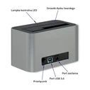 HDD Docking Station Qoltec 5315 HDD/SSD | 2.5"/3.5" SATA | USB 3.0