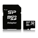 Κάρτα Μνήμης microSDHC 32GB Silicon Power SP032GBSTH010V10SP Class 10 UHS-I