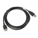 Καλώδιο USB LANBERG EXTENSION 2.0 AM-AF 1.8M (BLACK) CA-USBE-10CC-0018-BK