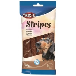Σνακ για τον Σκύλο Trixie Stripes with lamb - Dog treat - 100g
