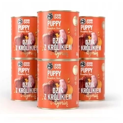 Υγρή Τροφή Σκύλων John Dog Pumpkin Puppy Boar with a rabbit and a pumpkin 6 x 800 g