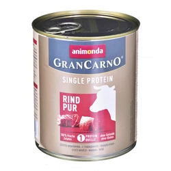 Υγρή Τροφή Σκύλων Animonda GranCarno Single Protein flavor: beef - 800g can