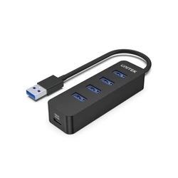 USB Hub Unitek USB-A 4X USB-A 3.1, ACTIVE,10W, H1117A
